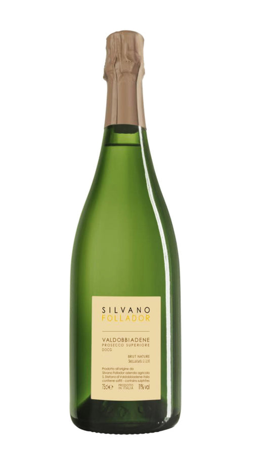 Prosecco di Valdobbiadene Metodo Classico Superiore Brut Nature Silvano Follador 2017