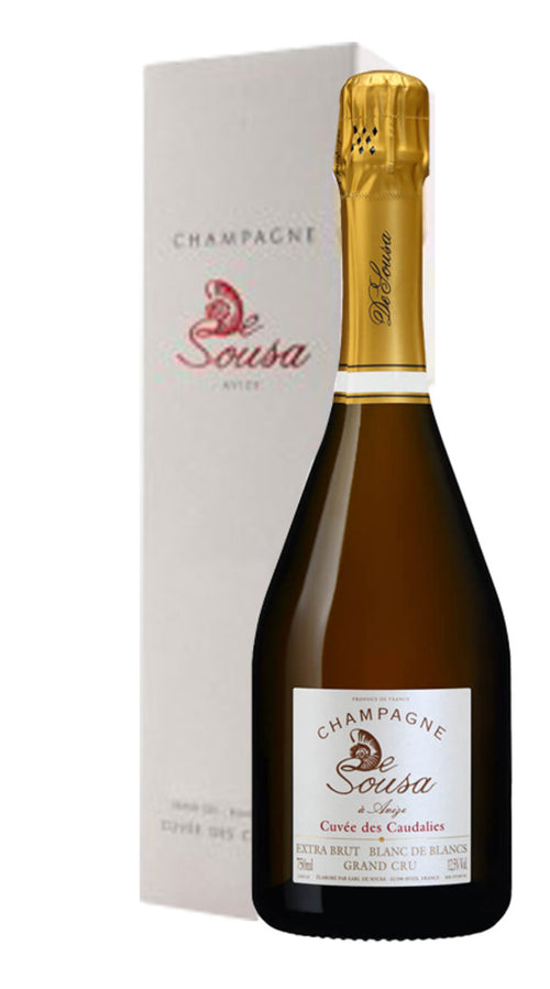 Champagne Extra Brut Blanc de Blancs Grand Cru 'Cuvèe des Caudalies' De Sousa