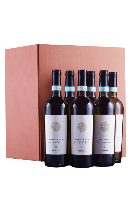 Confezione 6 bottiglie Delle Venezie Pinot Grigio Le Pezze
