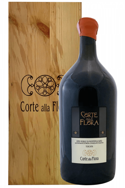 Vino Nobile Di Montepulciano DOCG 2017 Corte Alla Flora (Doppio Magnum Cassetta In Legno)