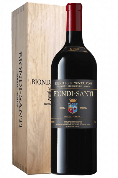 Brunello Di Montalcino DOCG Tenuta Greppo 2015 Biondi Santi (Magnum Cassetta in Legno)