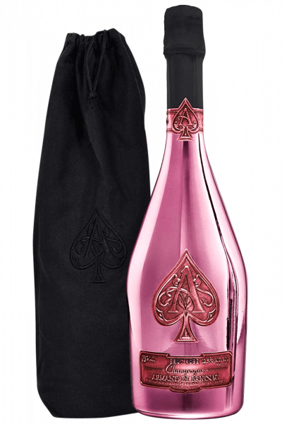 Armand De Brignac Brut Rosè 75cl (Velvet Bag)