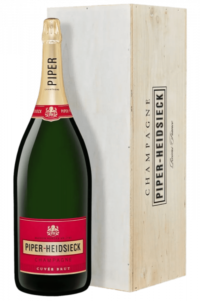 Piper-Heidsieck Cuv+®e Brut 3Litri (J+®roboam Cassetta in Legno)