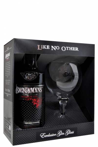 Gin Brockmans 70cl (Confezione Con Bicchiere)