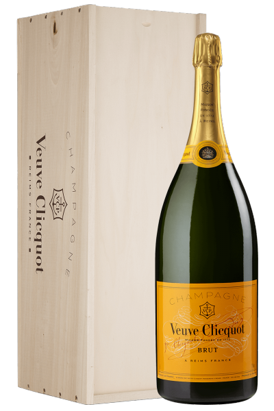 Brut Yellow Label Veuve Clicquot 6Litri (Mathusalem Cassetta in Legno)
