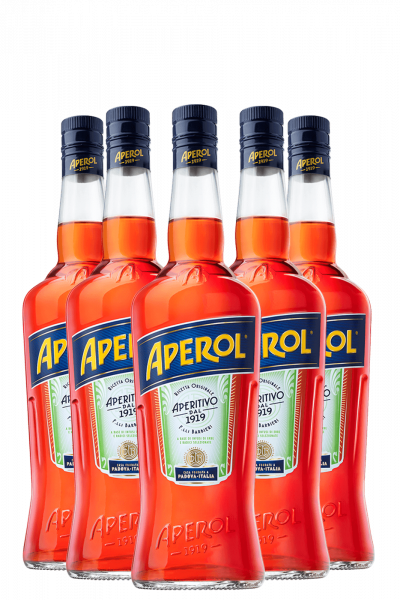 6 Bottiglie Aperitivo Aperol 1Litro