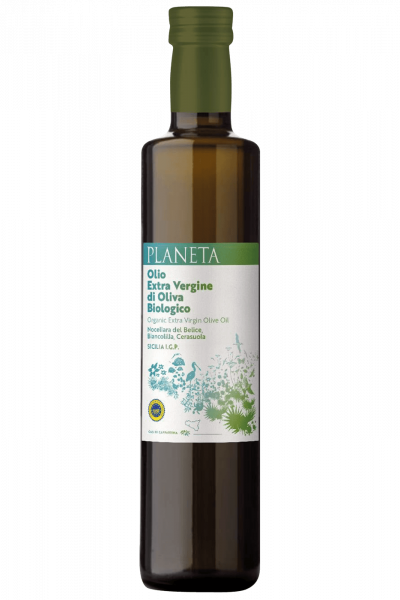 Olio EVO Biologico Sicilia IGP Tradizionale Raccolta 2023 Planeta 50cl
