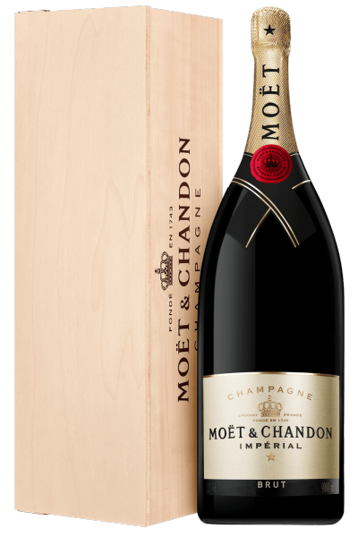 Mo+½t & Chandon Brut Imp+®rial 9Litri (Salmanazar Cassetta in Legno)