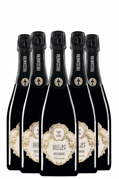 6 Bottiglie Franciacorta DOCG Freccianera Brut 25 Fratelli Berlucchi