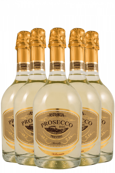 6 Bottiglie Prosecco DOC Treviso Butterfly 2022 Astoria