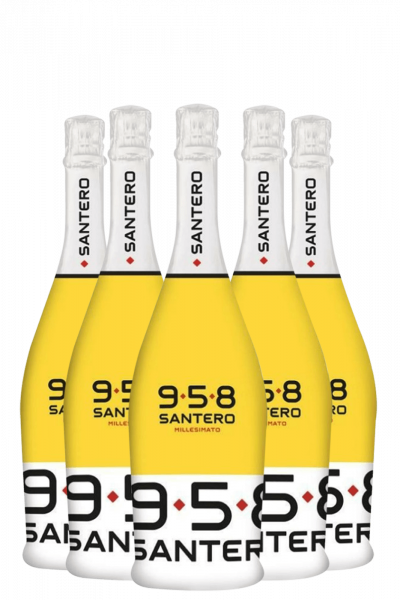 6 Bottiglie Santero 958 Pop Art Extra Dry