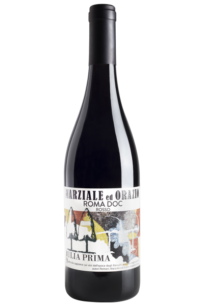 Roma DOC Rosso Iulia Prima 2018 Marziale ed Orazio