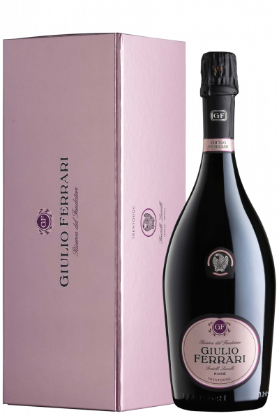 Trentodoc Brut Giulio Ferrari Rosé Riserva Del Fondatore 2012 Ferrari (Astucciato)