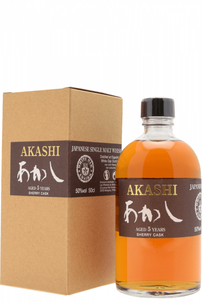 Whisky Akashi Single Malt 5 Years Old 50cl (Astucciato)