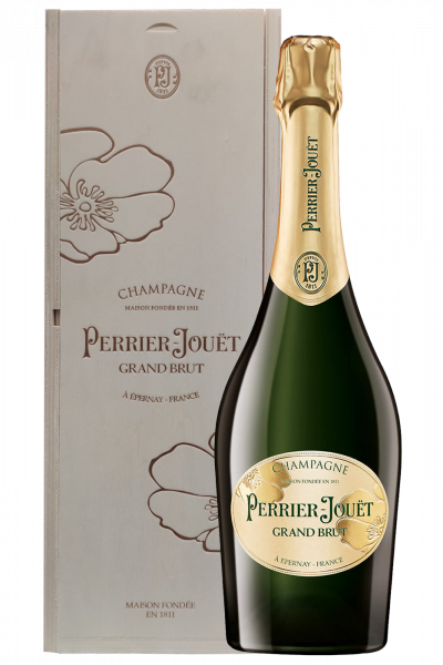 Grand Brut Perrier-Jo++et 3 Litri (J+®roboam Cassetta in Legno)