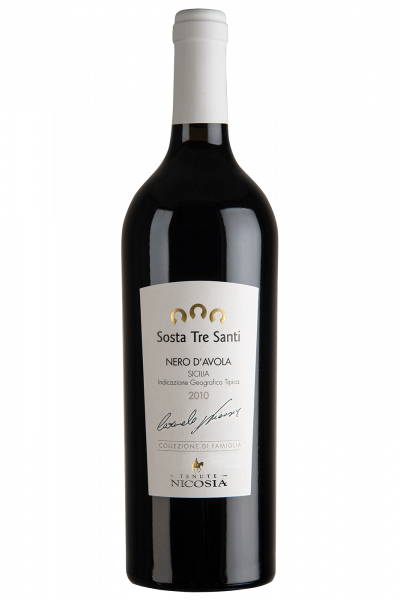 Nero D'Avola Riserva Sosta Tre Santi 2010 Nicosia