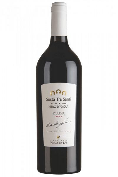 Sicilia DOC Nero D'Avola Riserva Sosta Tre Santi 2012 Nicosia