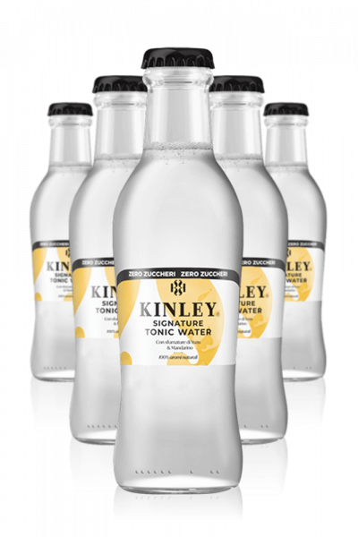 Kinley Signature Tonic Water Zero Cassa da 24 bottiglie x 20cl