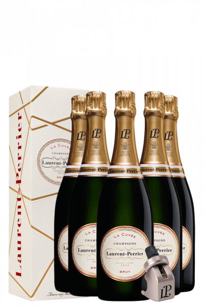 6 Laurent-Perrier La Cuv+®e Brut 75cl (Astucciato) + OMAGGIO stopper Laurent-Perrier