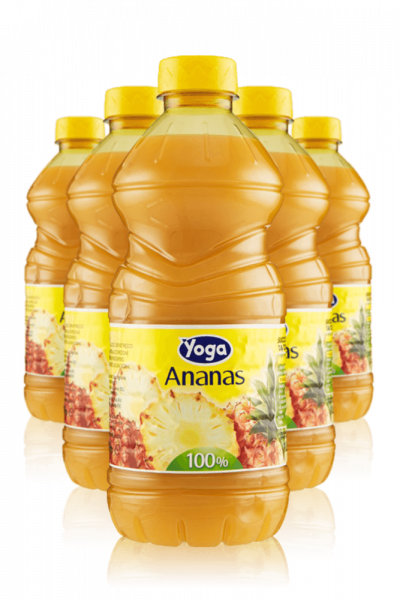 Yoga Ananas Cassa da 6 bottiglie x 1Litro