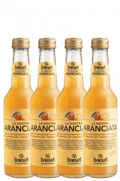 Aranciata Lurisia da 4 bottiglie x 275ml