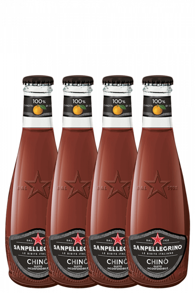 Chinó Sanpellegrino da 4 bottiglie In Vetro x 20cl