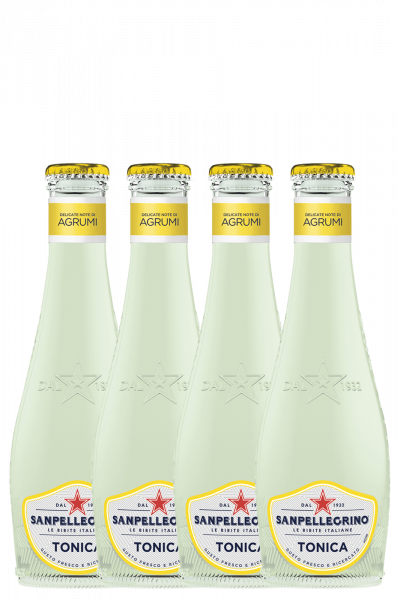 Tonica Agrumi Sanpellegrino da 4 bottiglie x 20cl
