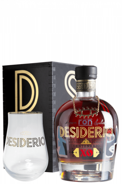 Ron Desiderio XO 70cl (Cassetta in Legno) + 1 bicchiere