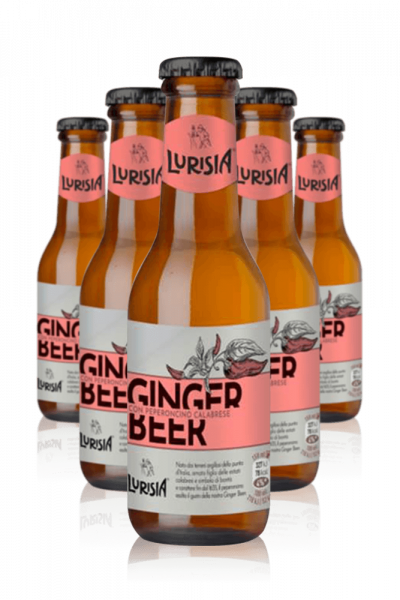 Ginger Beer Con Peperoncino Calabrese Lurisia Cassa da 30 bottiglie x 15cl