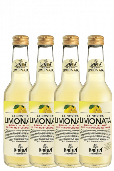 Limonata Lurisia da 4 bottiglie x 275ml