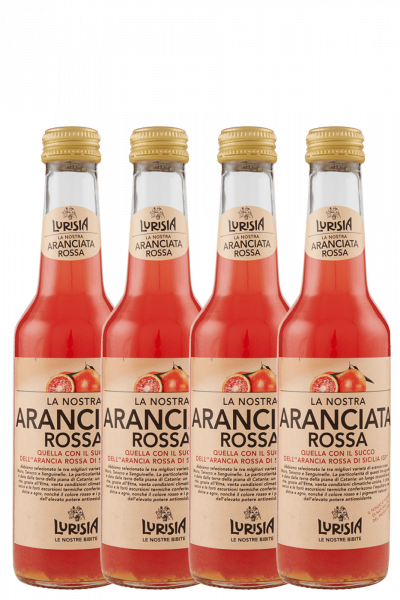 Aranciata Rossa Lurisia da 4 bottiglie x 275ml