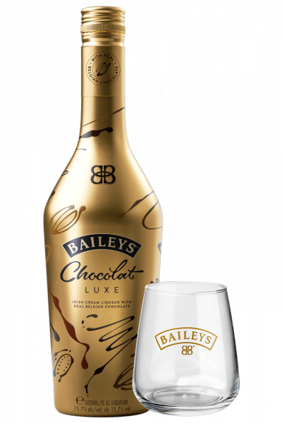 Baileys Chocolat Luxe 70cl + OMAGGIO 2 bicchieri Baileys