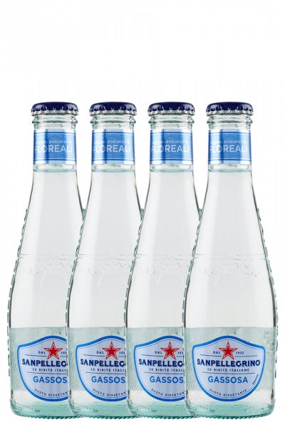 Gassosa Sanpellegrino da 4 bottiglie x 20cl (Scad. 31/05)