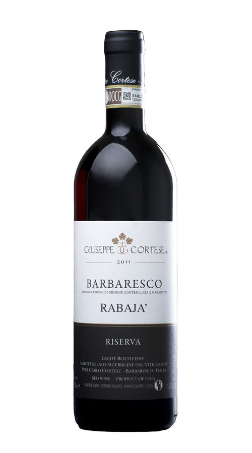 Barbaresco Riserva 'Rabaj+á' Giuseppe Cortese 2016