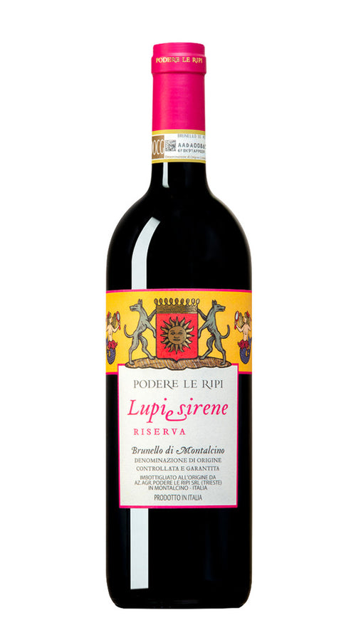 Brunello di Montalcino Riserva 'Lupi e Sirene' Podere Le Ripi 2018