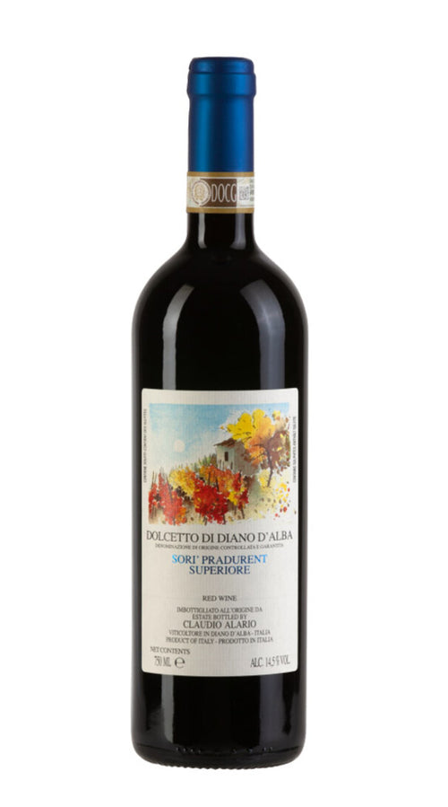 Dolcetto di Diano d'Alba Superiore 'Sor+¼ Pradurent' Claudio Alario 2021
